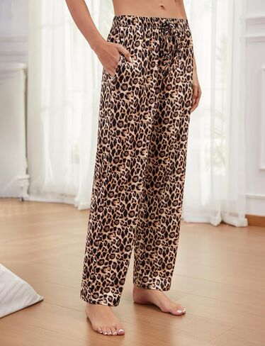 Cosy Pyro 3 Pack Women Casual Pajama Pants Soft Pjs Bottoms Lounge Comfy Sleep Pants with Pocket Drawstring in Kuwait