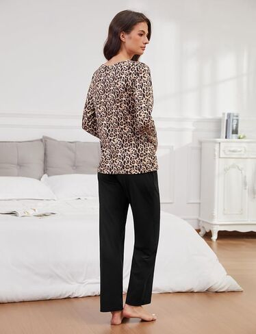 Cosy Pyro 3 Pack Women Casual Pajama Pants Soft Pjs Bottoms Lounge Comfy Sleep Pants with Pocket Drawstring in Kuwait