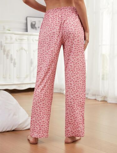 Cosy Pyro 3 Pack Women Casual Pajama Pants Soft Pjs Bottoms Lounge Comfy Sleep Pants with Pocket Drawstring in Saudi Arabia