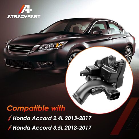 Lower Engine Air Cleaner Intake Resonator Chamber Assembly Filter Box Compatible with Honda Accord 2.4L/3.5L 2013-2017 Models - Replaces OEM Part #17230-5A2-A00 172305A2A00 in Saudi Arabia
