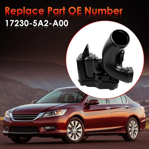 Lower Engine Air Cleaner Intake Resonator Chamber Assembly Filter Box Compatible with Honda Accord 2.4L/3.5L 2013-2017 Models - Replaces OEM Part #17230-5A2-A00 172305A2A00 in Saudi Arabia