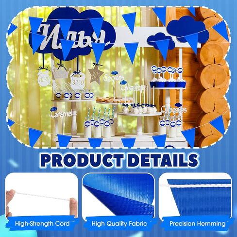 100ft Pennant Safety Flags Flagging Banner Warning Flags Marking Flags for Parking Lot Events, Hazardous Areas,Traffic Control,Sporting Events,Outdoor Marker Construction,7x10inch(Orange) in Kuwait