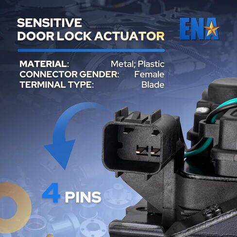 ENA Power Door Lock Latch Actuator Rear Liftgate Tailgate Trunk Compatible with Chevy Suburban Tahoe GMC Acadia Terrain Yukon Cadillac Escalade ESV SRX 2006-2017 Replacement for 13501871 13502697 in Saudi Arabia