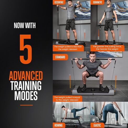 SQUATZ Vibration Plate Exercise Machine Set - Standing Vibrating Platform for Pain Relief, Lymphatic Drainage and Weight Loss - Board Includes 5pcs. Resistance Bands and Pilates Rod in Kuwait