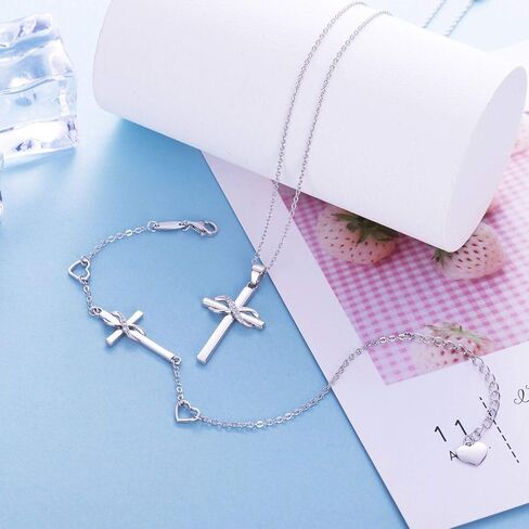 أساور AmorAime 925 من الفضة الإسترلينية للنساء سوار متقاطع مع جوهرة الميلاد هدايا مجوهرات لعيد الحب أو عيد الميلاد أو الذكرى السنوية (C-04-April) in Kuwait