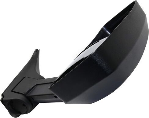 Garage-Pro Mirror For 2003-2014 Ford E-150, 2003-2005 E-150 Club Wagon, 1992-2002 E-150 Econoline, Passenger Side, Tow Mirrors, Manual Glass Adjust, Manual Folding, Non-Heated, With 4-Bolt Mount in Saudi Arabia