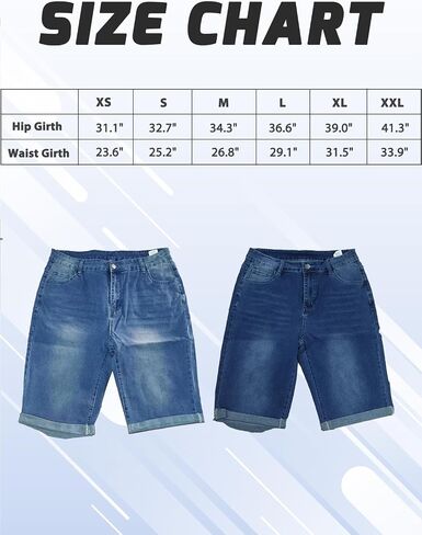 Women's Summer Denim Shorts Mid-Rise and Hip Lifting Slimming Jean Shorts in Saudi Arabia