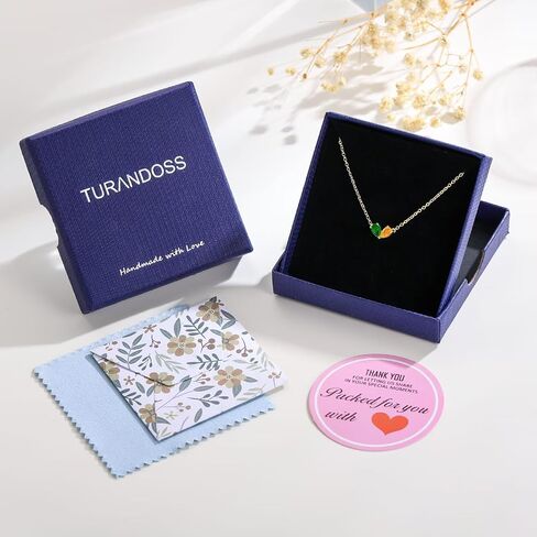 Turandoss Gold Birthstone Bracelets for Women Trendy - 14K Dainty Gold Plated Bracelets for Women, Birthstone Bracelet for Her Mom Best Friend Girls Bridesmaid Jewelry Gifts in Saudi Arabia