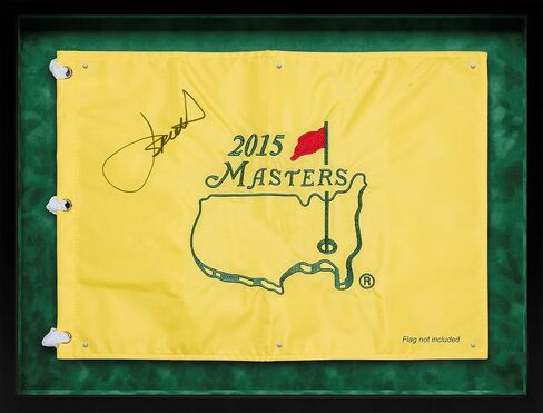 Golf Flag Display Frame, Magnetic Mount does not damage Flag (Black Frame/Gray Mat) in Saudi Arabia