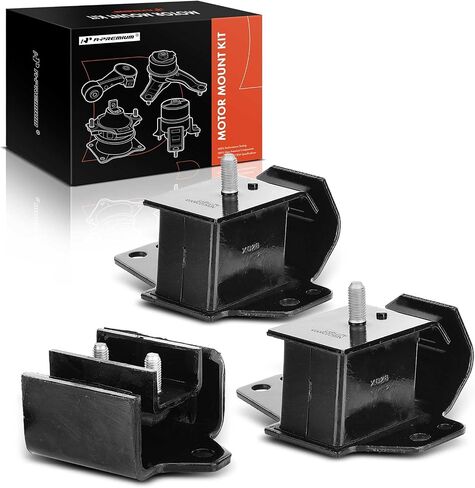 A-Premium 3PCS Engine Motor Mount and Transmission Mount Set Compatible with Nissan Pickup 1995-1997, D21 1986-1994, 2.4L, RWD, Replace# 1132009G00, 1121018G01 in Saudi Arabia