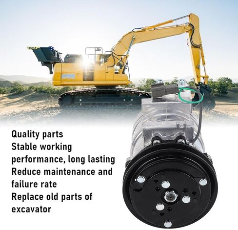 220510688 AC Compressor Quick Mounting, Energy Saving Technology For ZAX-3 Excavator Electronic Injection in Saudi Arabia