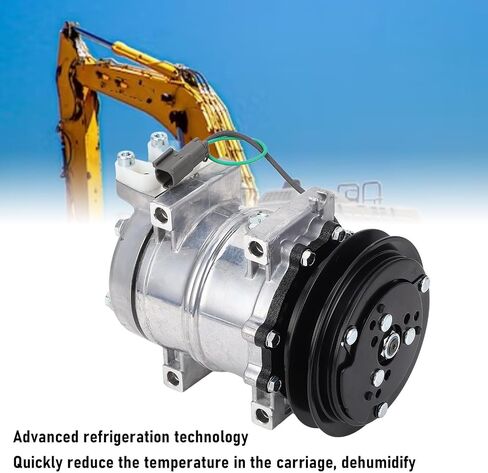 220510688 AC Compressor Quick Mounting, Energy Saving Technology For ZAX-3 Excavator Electronic Injection in Saudi Arabia