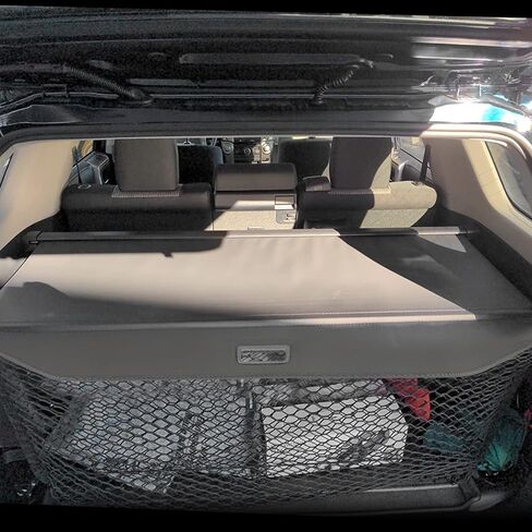 غطاء D-Lumina Cargo - متوافق مع 2010-2021 2022 2023 2024 Toyota 4Runner - أغطية أمان لصندوق الأمتعة الخلفي قابلة للسحب وواقي مضاد للسرقة، قماش in Saudi Arabia