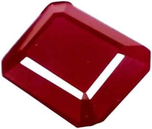 G&J 9 Ct Natural Red Beryl Bixbite Certified Emerald Cut Loose Gemstone Unisex Gift Best For Making Jewelry in Saudi Arabia