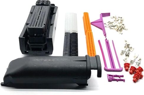 1 Set 81 Pin 1J0906385C 368376-1 ECU Waterproof Automotive Connector Electrical Wire Harness Plug 1J0 906 385C, Follow me cheaper in Saudi Arabia