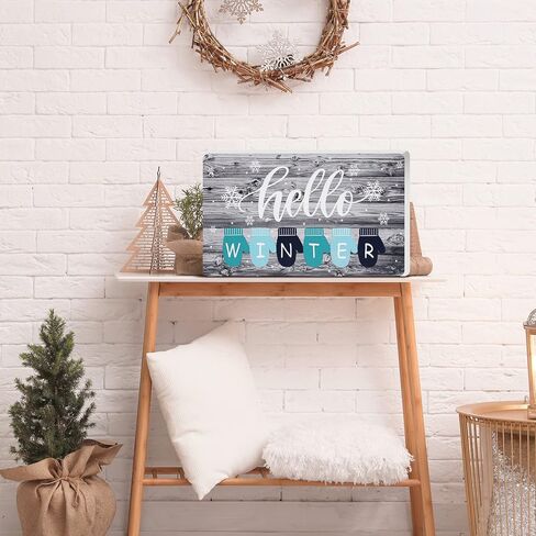 Hello Summer Wood Sign Farmhouse Summer Decor 9 x 5.5 Inch Summer Table Centerpiece Freestanding Summer Wall Table Decor Summer Wooden Cutout Decoration for Home Kitchen Counter Dining room in Saudi Arabia