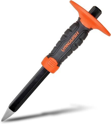 VANQUISH Heavy Duty 3 Inch Cold Chisel with Bi-material Hand Guard for Masonry (4709) in Saudi Arabia
