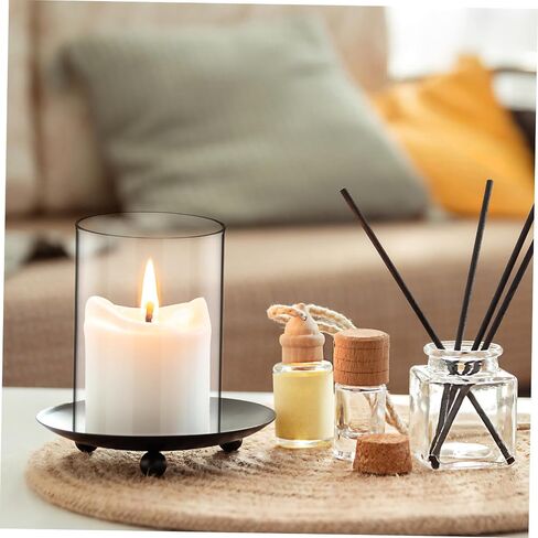 2pcs Glass Candle Shade Decorative Candle Covers Desktop Holder Home Decorative Shades in Saudi Arabia