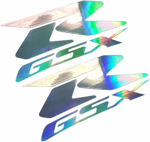 Silver Motorcycle Reflection Sticker Body Fairing Decal Compatible With Suzuki GSX-R 600 1000 750 1300 Hayabusa GSXR 250 in Saudi Arabia