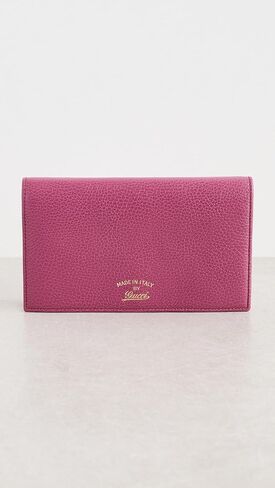 Shopbop Archive Women's Pre-Loved Gucci Pink Swing Continental Wallet on Strap, Pink, One Size in Saudi Arabia
