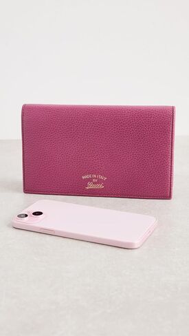 Shopbop Archive Women's Pre-Loved Gucci Pink Swing Continental Wallet on Strap, Pink, One Size in Saudi Arabia