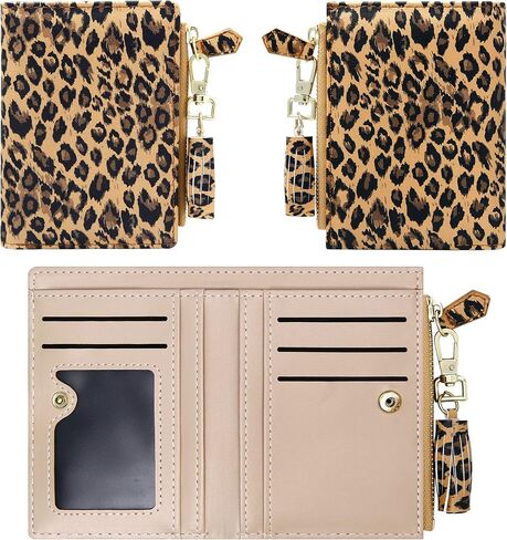 GEEAD Small Wallets for Women Bifold Slim Coin Purse Zipper ID Card Holder in Saudi Arabia