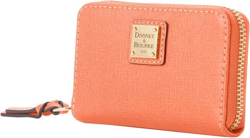 Dooney & Bourke Wallet, Saffiano Large Zip Around Credit Card Case | Ecru in Saudi Arabia