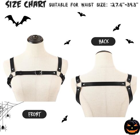 4 Pcs Halloween Thigh Holsters Costume Long Brown Braided Wig Women Waist Harness Cool Belt Half Finger Gloves Cowboy Toys Party Accessory Halloween Cosplay Costume for Women in Saudi Arabia