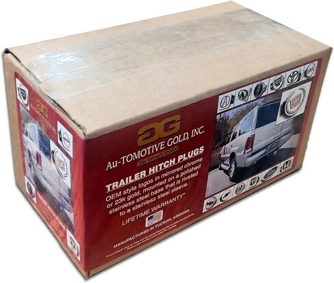 Au-TOMOTIVE GOLD Class II Trailer Hitch Plug for Cadillac (Black on Chrome) in Saudi Arabia