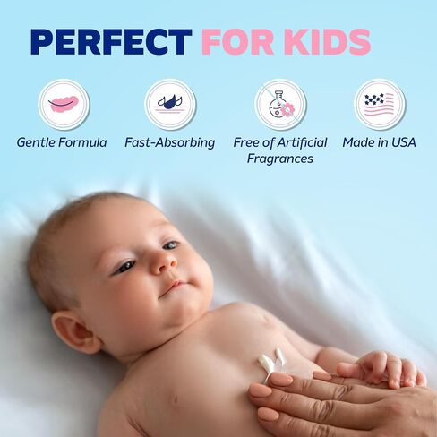 DOODLE HOG Magnesium Cream for Kids - Soothing Relief & Relaxation with Calendula, Aloe Vera, Shea Butter - Topical Magnesium Cream for Sleep - USA Made - (4 oz, Unscented) in Saudi Arabia