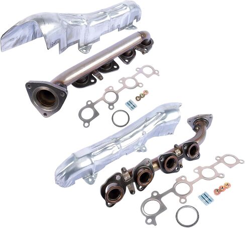 Left & Right Exhaust Manifold w/Gasket Replacement for 2000-2004 Toyota Sequoia Tundra 4.7L Part# 674-683, 674-684, 17105-50151, 17104-50151 in Saudi Arabia