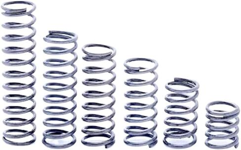 Customizable 3mm Black Compression Spring - Spring Steel, OD 28-40mm, Length 30-100mm(4pc 3x30x45mm) in Kuwait