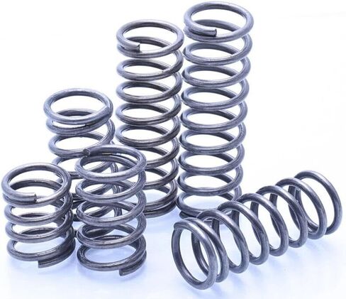 Customizable 3mm Black Compression Spring - Spring Steel, OD 28-40mm, Length 30-100mm(4pc 3x30x45mm) in Kuwait