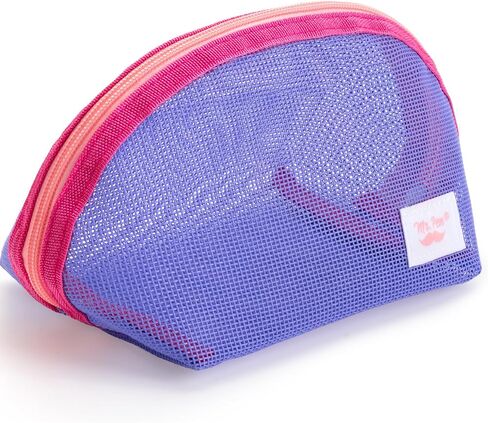 Mr. Pen- Mesh Pencil Case, White, Mesh Zipper Pouch Bags, Mesh Bags with Zipper Pouches for Organization, Cosmetic Bag, Purse Pouch, Cute Makeup Bag, Make Up Pouch, Makeup Bag Cute, Zip Pouch in Saudi Arabia