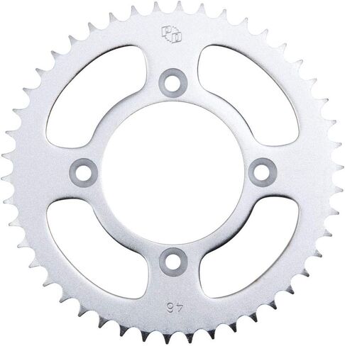 Rear Steel Sprocket 46 Tooth Silver for Honda XR100R 1985-2003 in Saudi Arabia