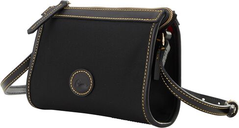 Dooney & Bourke Handbag, Nylon Small East West Crossbody | Black in Saudi Arabia