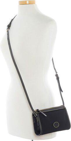 Dooney & Bourke Handbag, Nylon Small East West Crossbody | Black in Saudi Arabia