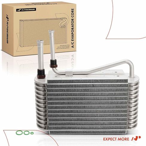 A-Premium A/C Evaporator Core Compatible with Ford Mustang 1982-1986, Fairmont 1982-1983, Granada 1982, LTD, Thunderbird & Lincoln Continental, Mark VII & Mercury Capri, Cougar, Marquis, Zephyr in Saudi Arabia