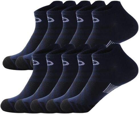 Short Socks for Men and Women, Comfortable and Breathable, Suitable for Sports and Fitness (10 Pairs) in Saudi Arabia
