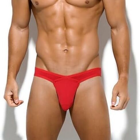 Men's Breathable And Comfortable Sexy Underwear Mesh Triangle Pants Underwear Bulge Enhance Pouch Briefs in Saudi Arabia