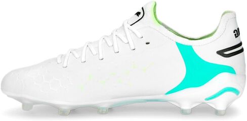 حذاء PUMA للسيدات King Ultimate Firm Ground/Ag لكرة القدم، أرضية ثابتة، العشب - أبيض - مقاس 7 M in Saudi Arabia