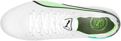 حذاء PUMA للسيدات King Ultimate Firm Ground/Ag لكرة القدم، أرضية ثابتة، العشب - أبيض - مقاس 7 M in Saudi Arabia