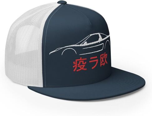 ثقافة السيارات اليابانية أصحاب NSX 90s JDM مراوح السيارات اليابانية قبعة سائق الشاحنة 5 لوحة شبكة الظهر Snapback قبعة in Saudi Arabia
