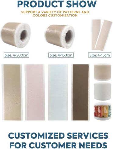 Silicone Scar Sheets 1.6" x 120" - Medical Grade, Long-Lasting, Reusable Tape Roll for C-Section, Surgical Scars, Keloid, Acne, Tummy Tuck Recovery & Wrinkle Treatment in Saudi Arabia