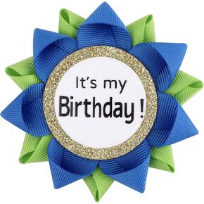دبوس شارة صفيح It's My Birday، 3.5 * 3.5 بوصة دبابيس أزرار عيد ميلاد سعيد للأولاد والبنات، in Kuwait