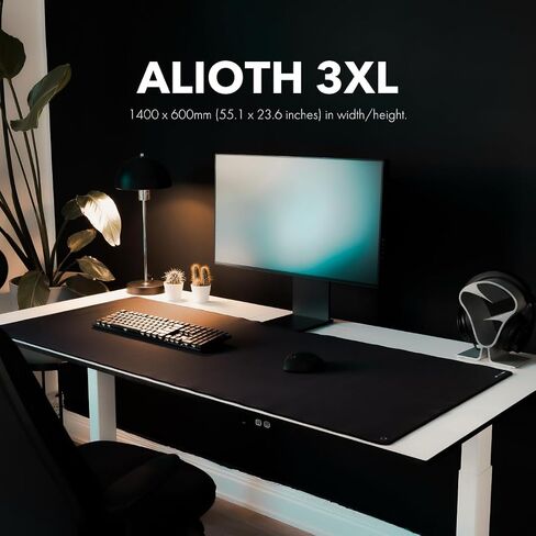 Mionix Alioth Cloth Gaming Mousepad, 2XL, Black (ALIOTH-2XL) in Saudi Arabia