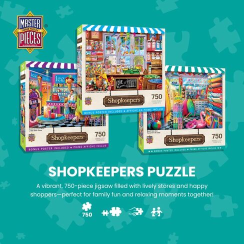 MasterPieces 750 Piece Jigsaw Puzzle for Adults and Family - Hidden Gems - 18"x24" in Saudi Arabia