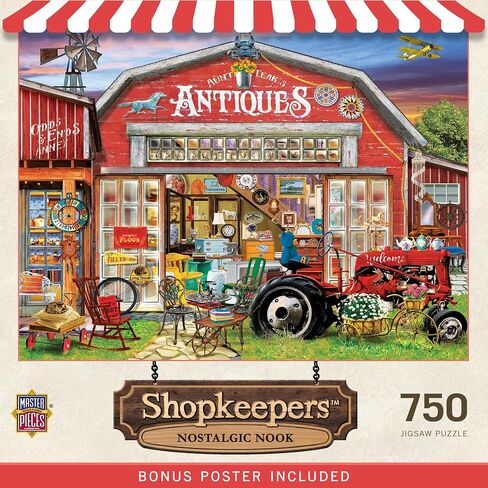 MasterPieces 750 Piece Jigsaw Puzzle for Adults and Family - Hidden Gems - 18"x24" in Saudi Arabia