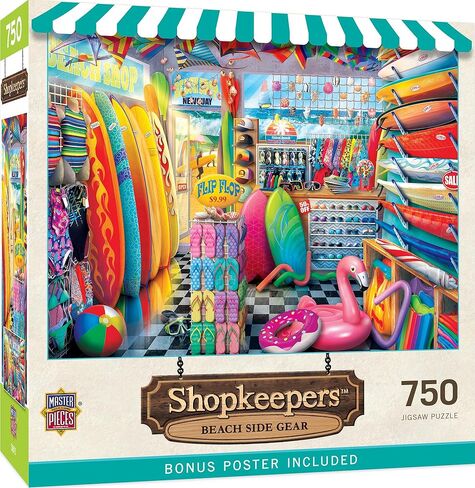 MasterPieces 750 Piece Jigsaw Puzzle for Adults and Family - Hidden Gems - 18"x24" in Saudi Arabia