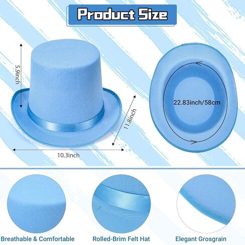 10 Pcs Halloween Women Costume Include Orange and Blue Top Hat,Bow Ties,Gloves Socks and Canes for Movie Character Cosplay in Kuwait